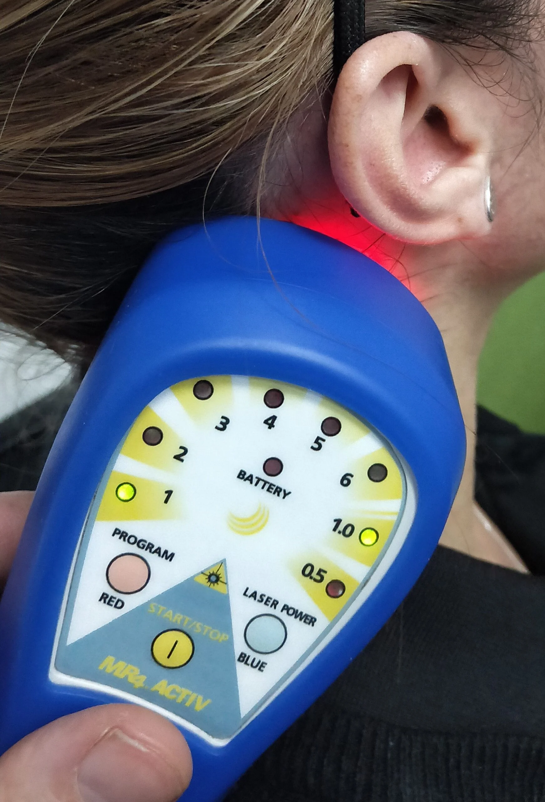 Cold Laser Neck Therapy